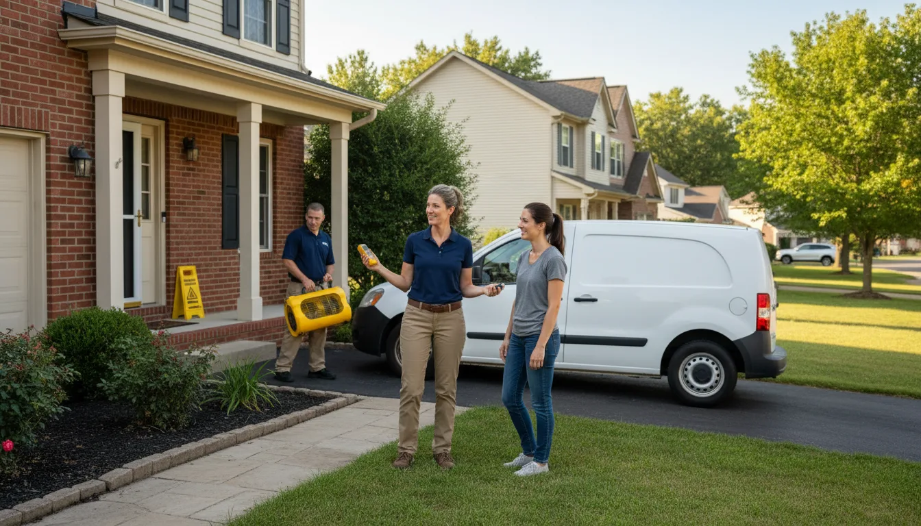 Water restoration image for Mildew Remediation in Galesburg, MI